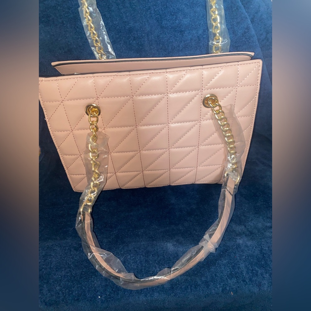 Light pink Quilted handbag